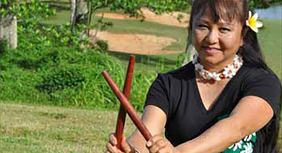 Kumu Rachel Iha shares the aloha of hula'